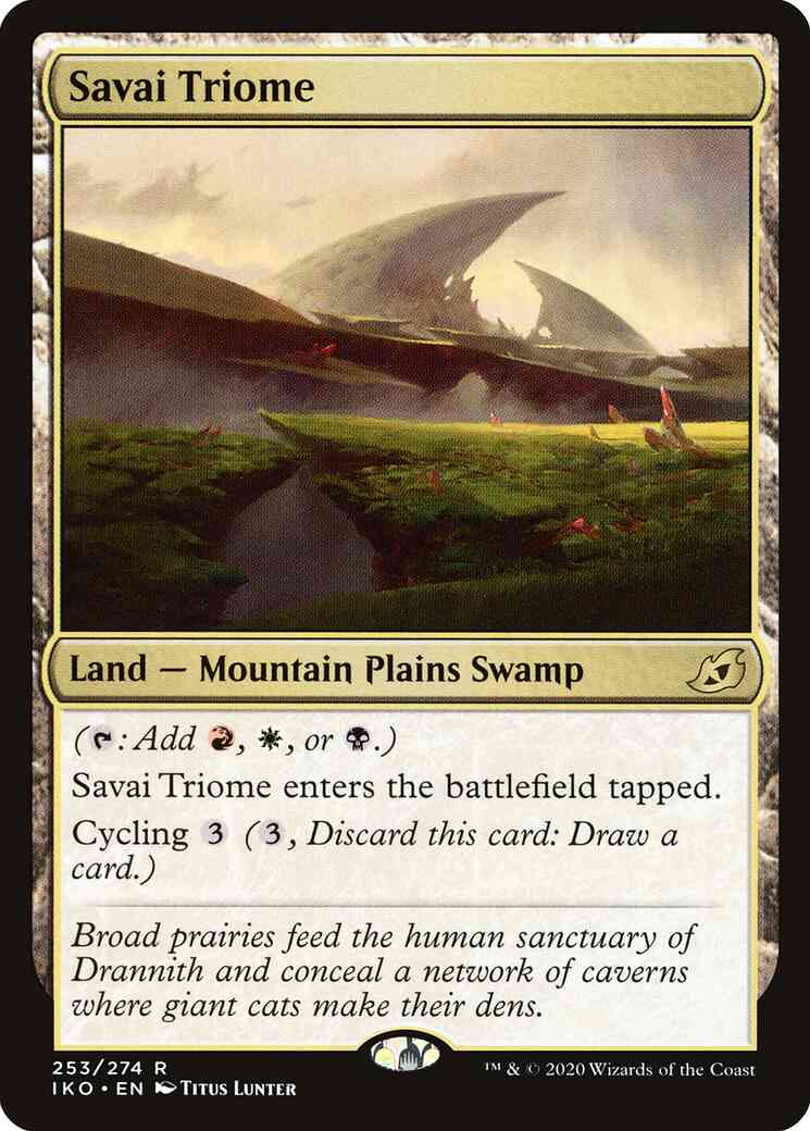 Savai Triome (Tapped)